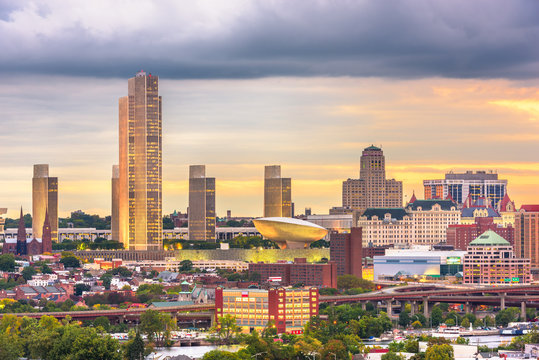 City view representing digital forensic consulting in Albany, New York