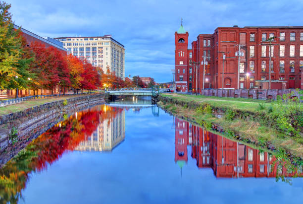 City view representing digital forensic consulting in Lawrence, Massachusetts