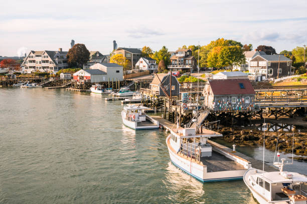 City view representing digital forensic consulting in Kittery, Maine