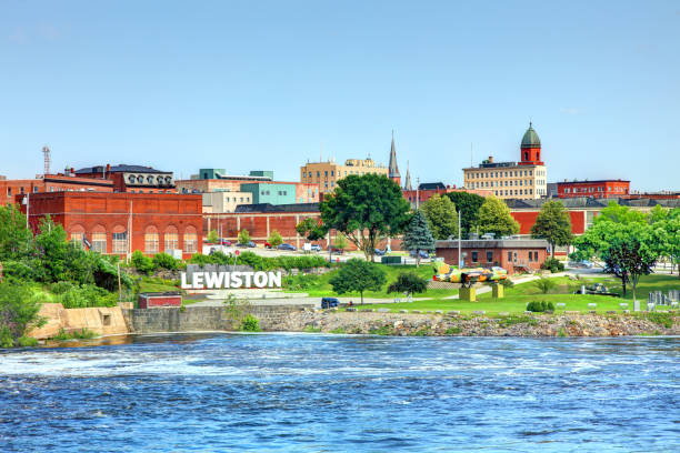 City view representing digital forensic consulting in Lewiston, Maine