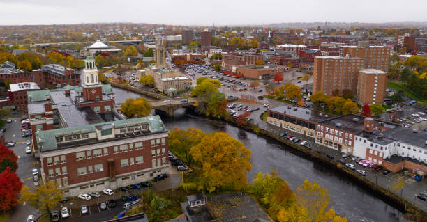 City view representing digital forensic consulting in Pawtucket, Rhode Island