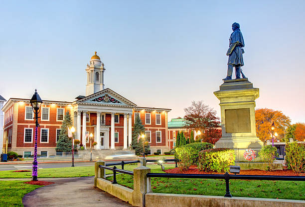 City view representing digital forensic consulting in Woburn, Massachusetts